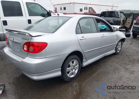 2008 Toyota Corolla S z USA, uszkodzony, nr VIN 2T1BR30E98C896456